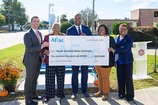 Aflac Continues HBCU Support, Awards a $200,000 CareGrant to SC State