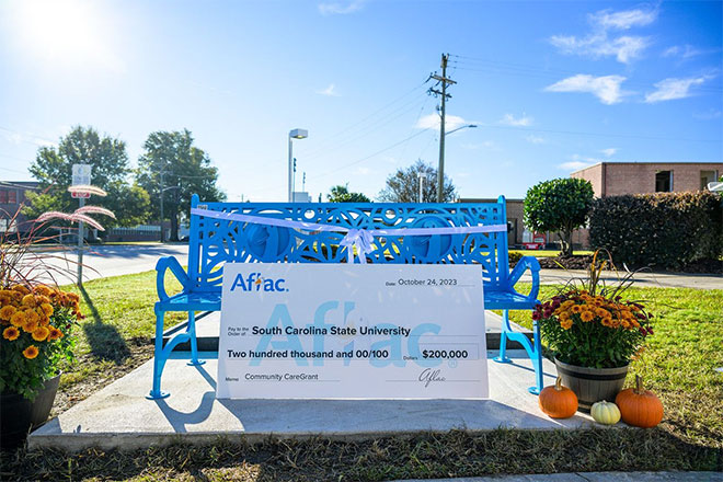 Aflac Continues HBCU Support, Awards a $200,000 CareGrant to SC State