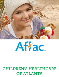 Child with a plush Aflac duck