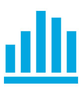 trends bar graph chart icon