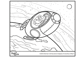 Coloring sheet option 1