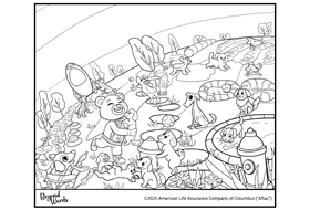 Coloring sheet option 2