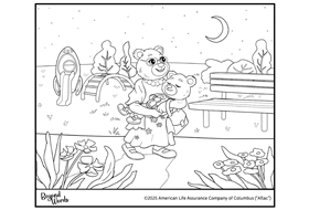 Coloring sheet option 3