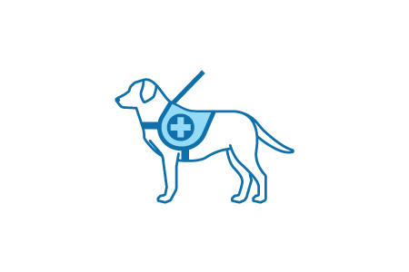 service dog icon