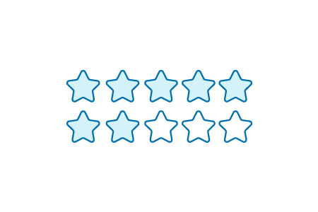 7 out of 10 stars icon