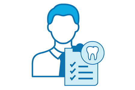 father tooth checklist icon