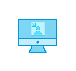 Work from home icon
