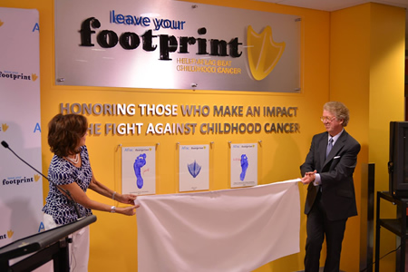 Footprint awards wall reveal