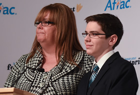 Footprints honoree: Colin & Maureen Beach