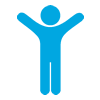 helping (arms out)/outreach icon