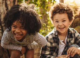 smiling children