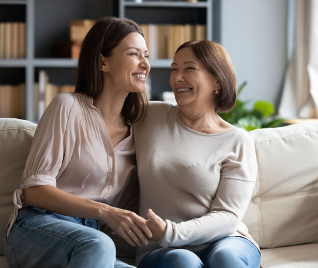 Mother and daughter