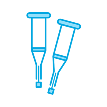 crutches icon