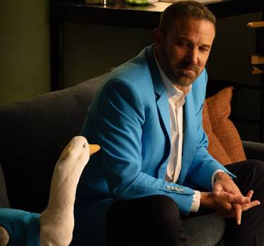 Ben Affleck and The Aflac Duck