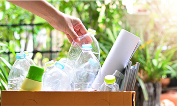 Going on a field trip to learn about recycling